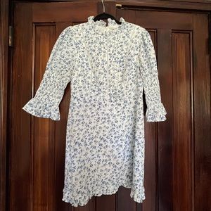 Urban Outfitters & Laura Ashley Blue Floral Dress